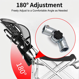 Raccord de tuyau réglable 25 mm, connecteur de tube rond rotatif à 360 degrés en forme de Y pour dossier de chaise de pêche - Product Image 2