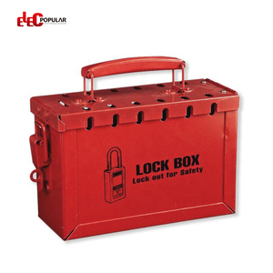 12 khóa móc kim loại cầm tay nhóm hộp khóa an toàn công nghiệp với khe lỗ khóa để đại tu công nghiệp thiết bị công nghiệp - Product Image 3