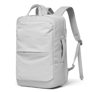 Men's <b>Backpack</b> 15 Inches <b>Large</b> Capacity For Business Travel Commuting <b>School</b> Gray - Product Image 3