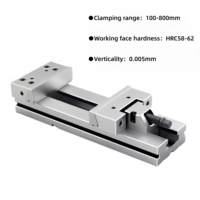 Étaux modulaires de haute précision étau de fabricant d'outils GT100 serrage étau de banc parallèle étau de fraisage pour Cnc Machine Center