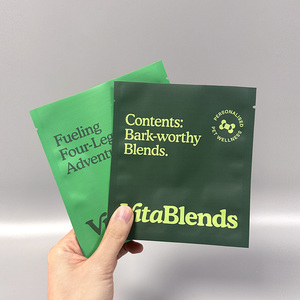 Impresión personalizada a prueba de olores papel de aluminio plano plástico para alimentos en polvo 3 sello lateral bolsas de embalaje - Product Image 4