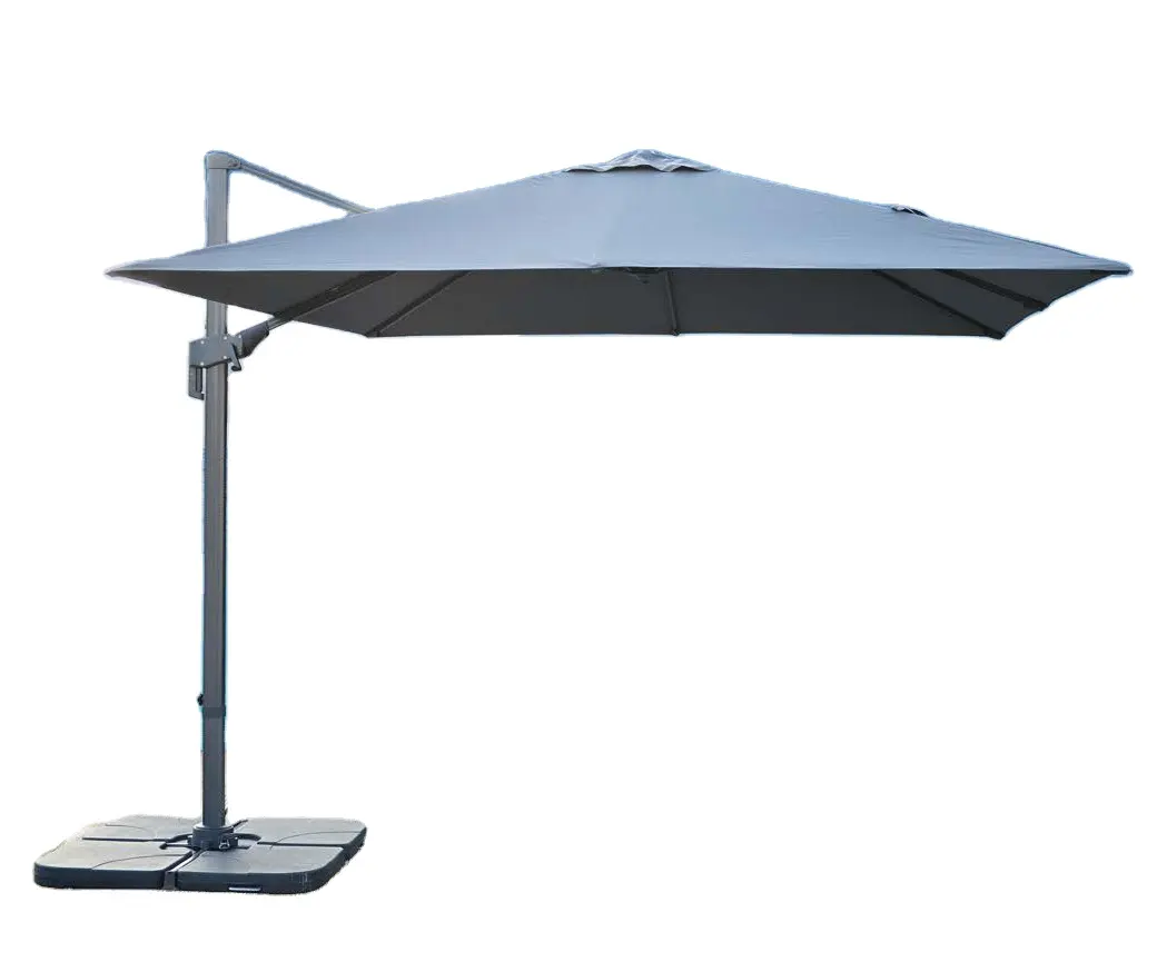 Yoho Modern Design Hoge Kwaliteit Hangende Parasol Luxe Patio Parasol & Strand Zon Schaduw Voor Buiten & Binnenplaats Gebruik Rome Stijl