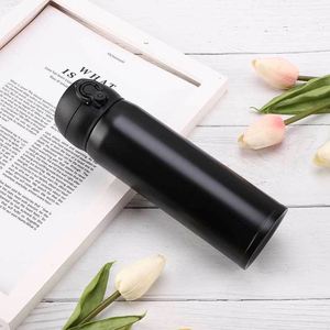 Thermos à pompe ZY 500 ml avec logo personnalisé, en acier inoxydable isolé sous vide - Product Image 5