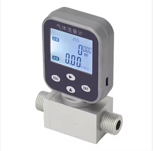 空気用熱ガスマスフローメーターDN6 ~ DN25 RS485出力デジタル窒素CO2アルゴンMEMS - Product Image 1