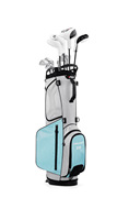 Sac de golf léger en nylon de 2 kg, sac de transport portable pour clubs de golf avec double sangle d'épaule, sac de golf personnalisable avec logo