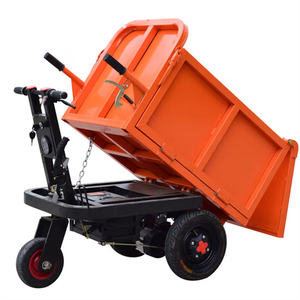 Poubelle de dépoussiérage en forme de U à deux usages Véhicule à trois roues électrique à commande au pied pour équipement de manutention - Product Image 3