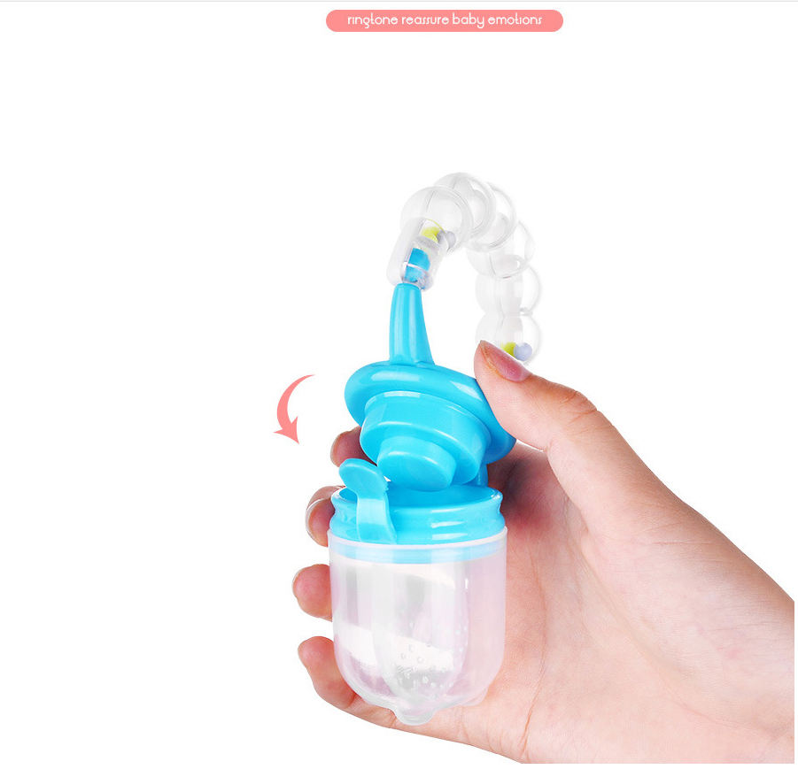 MH192 BPA Free Baby Food Chew Pacifier Soothers Silica Gel Fruits