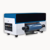 Printer DTF UV 30cm A3 Gaoshang I1600 XP600 mesin Mini bundel Transfer dengan Laminator Gaoshang DX7