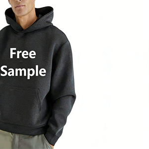 Sweat à capuche surdimensionné personnalisé, écologique, hiver, poids lourd, 350-500 GSM, coton French Terry pour hommes - Product Image 2