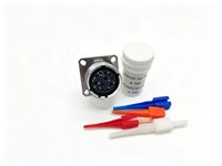 Boîtier de blindage électromagnétique D38999/26WB35SB, connecteur D38999 pour câblage d'instruments industriels