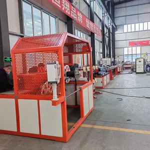 Máquina de fabricación de cinta de goteo de emisor plano con incrustaciones de 350 m/min, máquina de fabricación de cinta de riego, línea de producción de cinta de riego