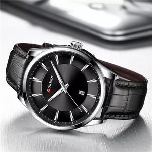 Montre élégante CURREN 8365 pour homme, création de votre propre marque, bracelet en acier inoxydable, <span class=keywords><strong>chronomètre</strong></span> étanche, montre à caractères. - Product Image 5
