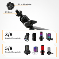 BoXiang 18-Yr BSCI OEM Gaming Mic Boom Arm No-Sag Gear Lock Heavy Duty Aluminum Desk Mount untuk Twitch YouTube Live Streaming