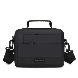OEM Men's Fashionable Oxford Single Shoulder <b>Bag</b> Mini Business Casual Crossbody Messenger <b>Small</b> Quare <b>Black</b> Sport <b>Bag</b> - Product Image 2