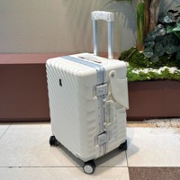Nouvelle Collection 2025 : Valise Trolley ABS à Roulettes pour Maman et Enfant avec Serrure TSA – Les Enfants Peuvent S'asseoir et Voyager Comme sur une Poussette