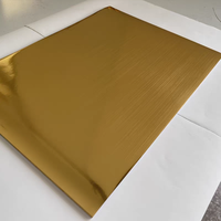 PET brillant or autocollant étiquette A 4 pour imprimante numérique à jet d'encre matériel de bricolage vinyle matériau étanche papier artisanal