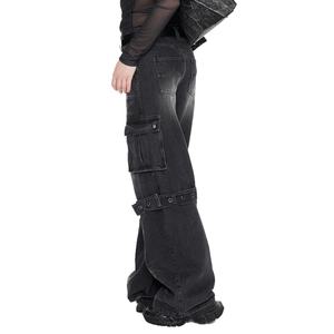 Pantalones Cargo Holgados de Estilo Hip Hop para Hombre, Estilo Y2K, con Múltiples Bolsillos, Desgastados, Vintage, al por Mayor - Product Image 6