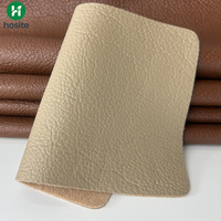 Cuir PU écologique sans solvant, grain litchi, durable, anti-rayures, résistant aux taches, tissu synthétique pour meubles, canapé, chaise, voiture