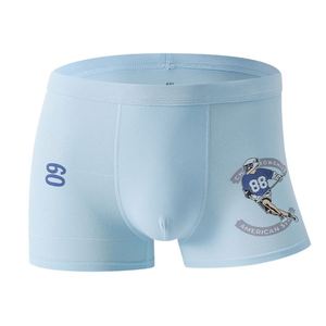 Calzoncillos Boxer para Niños de 3 a 12 Años, Color Sólido, Clásicos, Ropa Interior para Niños, Pantalones Cortos de Algodón Suave para Estudiantes, Cómodos - Product Image 1