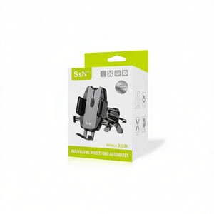 Soporte para Teléfono de Coche S&N, Montaje en Rejilla de Ventilación, Rotación de 360 Grados, Universal para Dispositivos Móviles - Product Image 2