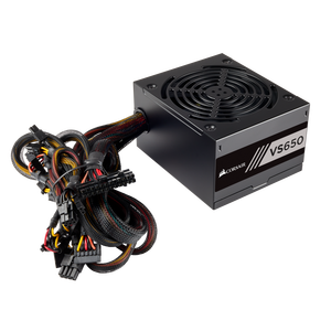 <span class=keywords><strong>Alimentation</strong></span> électrique pour ordinateur VS Series VS650 <span class=keywords><strong>650</strong></span> Watts, certifiée 80 PLUS White, ventilateur de 12 cm, PFC actif (CN) - Product Image 3