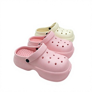 Sabots plateforme EVA pour femmes, sabots de jardin ajourés, semelle souple, chaussures de plage et d'eau - Product Image 3