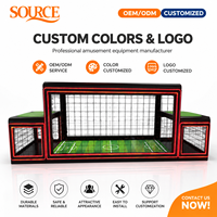 Machine de jeu de football de table LED néon personnalisée OEM/ODM, borne d'arcade interactive pour bars et salons de bureau