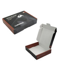 Caja de Cartón Corrugado de Tres Capas, Resistente, Reciclable, Personalizada, para Envíos en Pequeños Lotes, con Laminado Brillante, para Ropa Interior y Prendas de Vestir