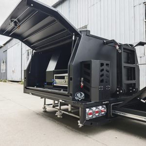 UTE tán Khay nhôm và Trailer cắm trại tán với hộp công cụ và nhà bếp - Product Image 4