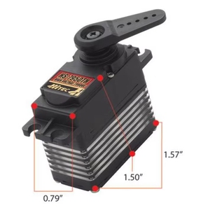 Tin tức <span class=keywords><strong>Hitec</strong></span> HS-7950TH điện áp cao siêu mô-men xoắn Titan bánh răng coreless siêu cao cấp servo 65g 35kg.cm cho RC đài phát thanh điều khiển - Product Image 6