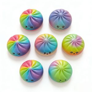 Colorful DumplingStress <b>Balls</b> Fidget SensoryToy <b>Squeeze</b> Dough <b>Ball</b> Stress ReliefHand Toy - Product Image 4