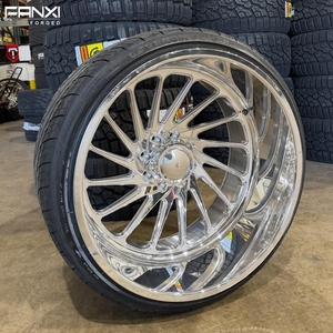 Jantes forgées concaves à bord large FANXI pour pick-up, configurations <span class=keywords><strong>de</strong></span> trous 5x5.5, 6x139.7, 8x180, 8x165.1, 8x170 pour Chevrolet Silverado, <span class=keywords><strong>Ford</strong></span> F250, GMC - Product Image 1