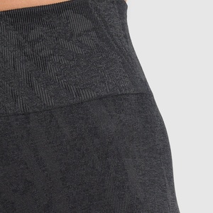 Shorts de yoga pour femmes, taille haute, amincissants, anti-rides, décontractés, fitness, prix de gros personnalisé, OEM - Product Image 2