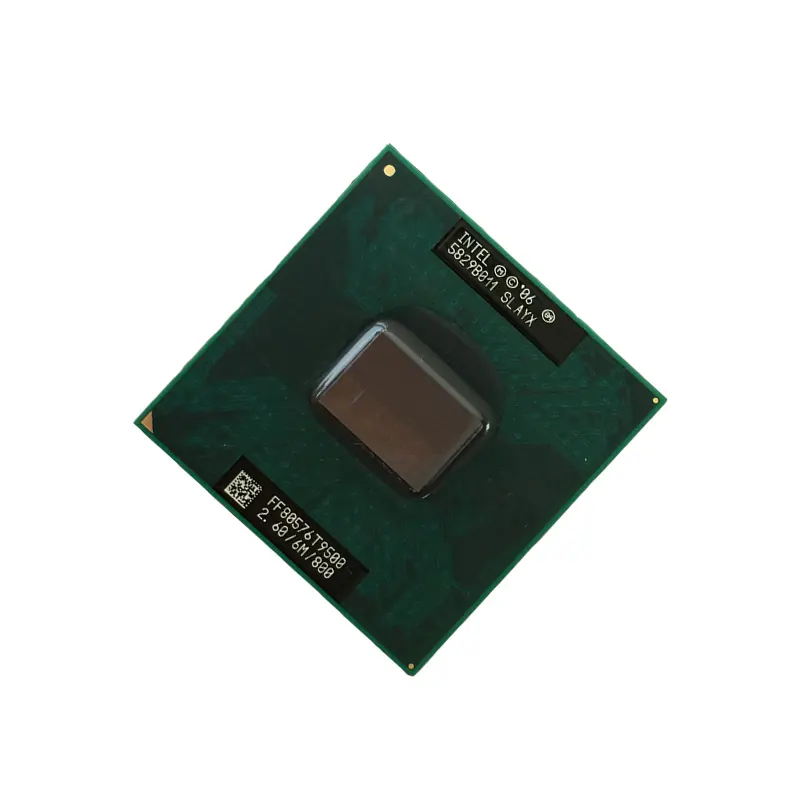 Processeur intel T9500 2.6G PGA, pour ordinateur portable, entièrement testé