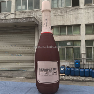 Mô Hình Chai Bơm Hơi Rượu Vang Đỏ Để Trang Trí Quảng Cáo - Product Image 1