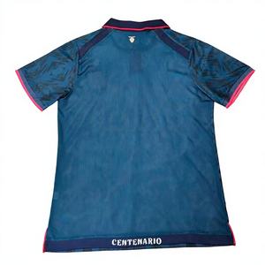 2526 Ecuadorianischer Fußballanzug Atmungsaktives Polyester Kurzarm Sublimationsdruck Anpassbarer Teamname Herren Erwachsene - Product Image 4