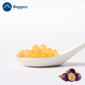 Wholesale Fruit Flavored Passion Fruit <b>Popping</b> <b>Boba</b> Juice Balls Bursting <b>Boba</b> <b>Pearls</b> for Bubble Tea - Product Image 2