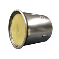 Filtre à particules diesel (FAP) arrière universel en céramique d'acier inoxydable OLITEC Euro V pour moteur de camion poids lourd diesel SCR