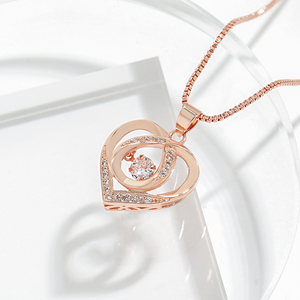 Collana a Forma di Cuore 2026, un Regalo con Cuore che Battendo è in Perpetuo, Collana per Donne, Cuore dell'Oceano, Semplice e Unica - Product Image 6
