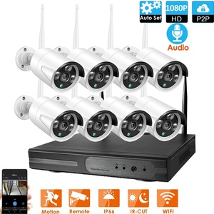 Tuya Nhà Thông Minh Hệ thống an Ninh HD 3MP 1080P CCTV IP <span class=keywords><strong>camera</strong></span> 2MP 8CH không dây ngoài trời không thấm nước tầm nhìn ban đêm CMOS NVR Kit HDD - Product Image 2