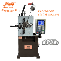 Machine automatique 4 axes pour ressorts hélicoïdaux inclinés, machine de fabrication de ressorts de contact 0,15-2,0 mm, machine de fabrication d'anneaux d'étanchéité à l'huile haute performance