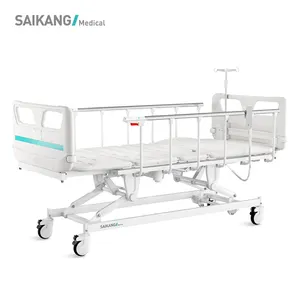 V8w5c SAIKANG Movable 5 Function Electric ICU Patient Nursing Medical Hospital Bed