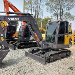 Excavatrice d'occasion Volvo60 Mini Excavadora Volvo EC60D EC60B EC55D EC55B EC140 Excavatrice à bas prix Volvo EC60 Excavatrice d'occasion - Product Image 2