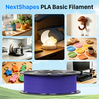 Filaments PLA FDM Nextshapes haute résistance, couleur bleu ciel, rose, orange, pour imprimante 3D, avec bobine