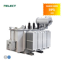4kv 6kv 22kv 13.8kv 11kv 415v 2500kva puissance immergée dans l'huile transformateur redresseur de distribution électrique prix