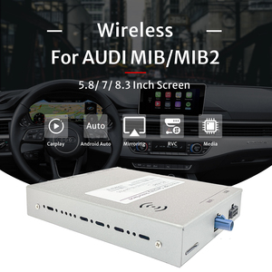 Pour <span class=keywords><strong>AUDI</strong></span> A3 A4 A5 Écran de voiture Interface <span class=keywords><strong>Carplay</strong></span> sans fil améliorée - Product Image 5