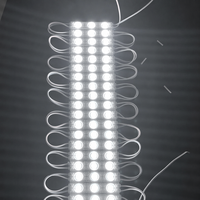 Module LED 12V pour enseignes extérieures, rétroéclairage blanc, moulé par injection, IP65, éclairage pour lettres en relief personnalisées