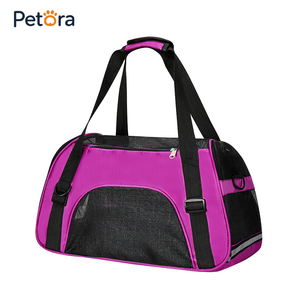 Transportadora de Mascotas Petora, Resistente, de Lados Blandos, Aprobada por Aerolíneas, Lavable, Ventilada, de Malla, para Viajes de Gatos y Perros en Cabina de <span class=keywords><strong>Avión</strong></span> - Product Image 5