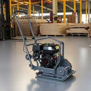 Compacteur à plaques portatif avec moteur Lifan, équipement de compactage de la base des routes en asphalte - Product Image 3