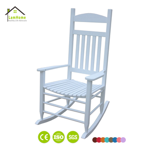 Fauteuil Adirondack en bois de sapin avec fonction de balancement, design moderne, très vendu, mobilier abordable pour le salon - Product Image 4